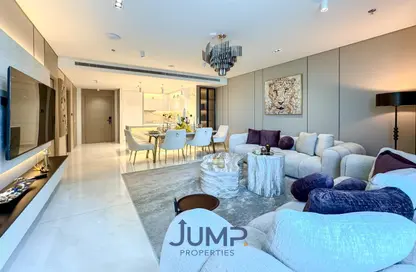 Apartment - 2 Bedrooms - 3 Bathrooms for sale in Lazord by Lapis - Majan - Dubai