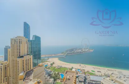 Apartment - 2 Bedrooms - 3 Bathrooms for rent in Amwaj 4 - Amwaj - Jumeirah Beach Residence - Dubai