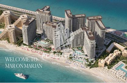 Apartment - 3 Bedrooms - 3 Bathrooms for sale in Rosso Bay Residence - Al Marjan Island - Ras Al Khaimah