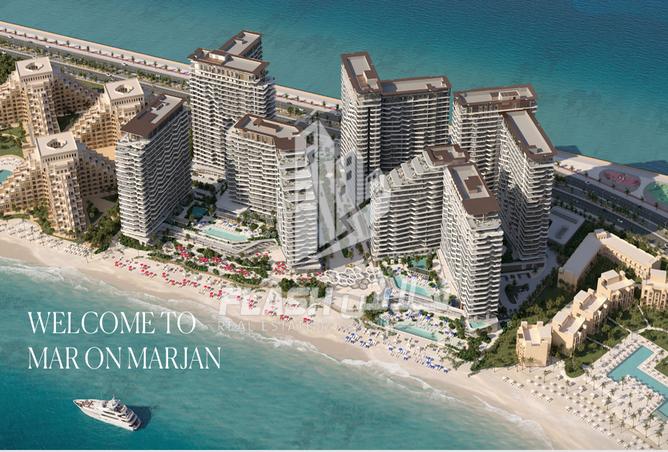 Apartment - 1 Bedroom - 2 Bathrooms for sale in Rosso Bay Residence - Al Marjan Island - Ras Al Khaimah