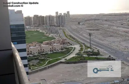 Apartment - 1 Bathroom for rent in Hamza Tower - Dubai Sports City - Dubai