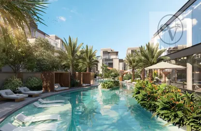 Townhouse - 3 Bedrooms - 4 Bathrooms for sale in The Watercrest - Mohammed Bin Rashid City - Dubai