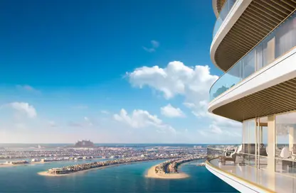 Apartment - 1 Bedroom - 1 Bathroom for sale in Grand Bleu Tower 2 - EMAAR Beachfront - Dubai Harbour - Dubai