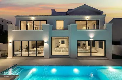 Villa - 5 Bedrooms - 6 Bathrooms for sale in Lime Tree Valley - Earth - Jumeirah Golf Estates - Dubai