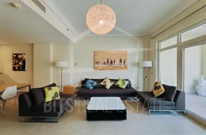 Apartment - 1 Bedroom - 2 Bathrooms for rent in Al Das - Shoreline Apartments - Palm Jumeirah - Dubai