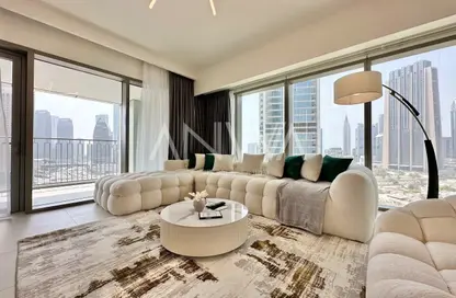 Apartment - 3 Bedrooms - 3 Bathrooms for rent in Downtown Views II Tower 3 - Downtown Views II - Downtown Dubai - Dubai