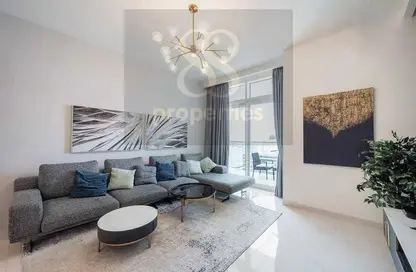 Living Room image for: Apartment - 2 Bedrooms - 2 Bathrooms for rent in Sunrise Bay - EMAAR Beachfront - Dubai Harbour - Dubai, Image 1