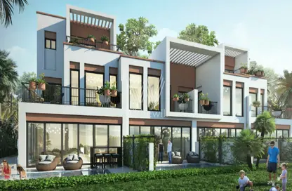 Townhouse - 4 Bedrooms - 3 Bathrooms for sale in Costa Brava 1 - Costa Brava at DAMAC Lagoons - Damac Lagoons - Dubai