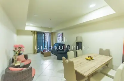 Apartment - 2 Bedrooms - 3 Bathrooms for sale in Princess Tower - Dubai Marina - Dubai