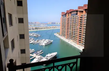 Apartment - 3 Bedrooms - 4 Bathrooms for rent in Marina Residences 5 - Marina Residences - Palm Jumeirah - Dubai