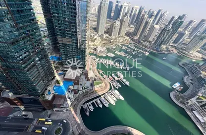 Apartment - 3 Bedrooms - 3 Bathrooms for rent in Damac Heights - Dubai Marina - Dubai