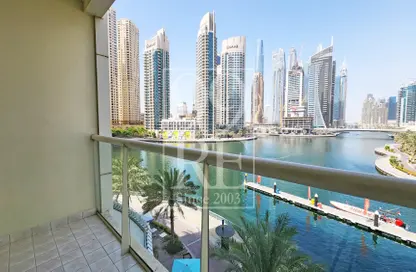 Apartment - 1 Bedroom - 2 Bathrooms for sale in Marina View Tower B - Marina View - Dubai Marina - Dubai