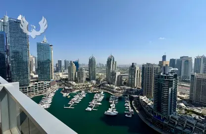 Apartment - 3 Bedrooms - 4 Bathrooms for rent in Marina Tower - Dubai Marina - Dubai