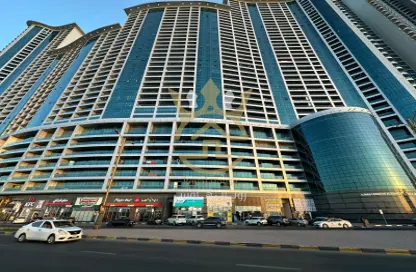 Apartment - 2 Bedrooms - 2 Bathrooms for sale in Corniche Tower - Ajman Corniche Road - Ajman