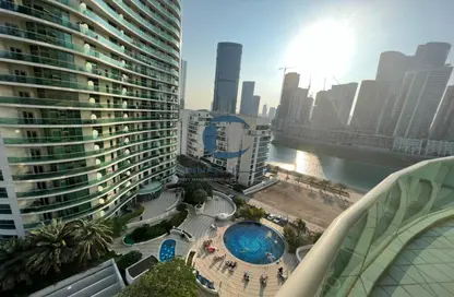 Apartment - 1 Bedroom - 2 Bathrooms for rent in Beach Towers - Shams Abu Dhabi - Al Reem Island - Abu Dhabi