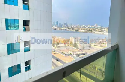 Apartment - 1 Bedroom - 2 Bathrooms for rent in Tower A3 - Ajman Pearl Towers - Ajman Downtown - Ajman