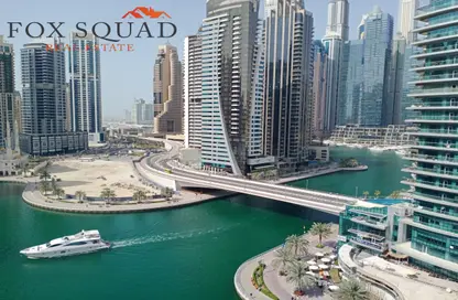 Apartment - 1 Bedroom - 1 Bathroom for rent in Time Place Tower - Dubai Marina - Dubai