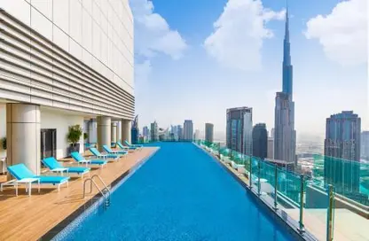 Apartment - 2 Bedrooms - 2 Bathrooms for rent in Paramount Tower Hotel  and  Residences - Business Bay - Dubai