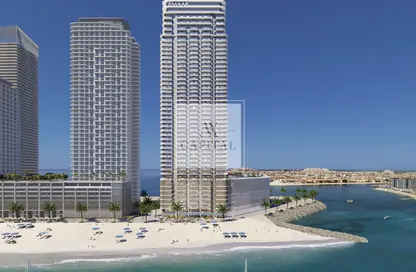 Apartment - 3 Bedrooms - 4 Bathrooms for sale in Beachgate by Address - EMAAR Beachfront - Dubai Harbour - Dubai