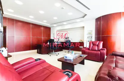 Office Space - Studio - 1 Bathroom for rent in Sky Tower - Shams Abu Dhabi - Al Reem Island - Abu Dhabi