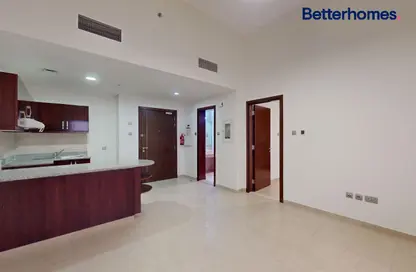 صورة لـ مطبخ شقة - غرفة نوم - 1 حمام للايجار في بناء بلو ريف - أم سقيم 2 - أم سقيم - دبي ، صورة رقم 1