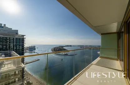 Apartment - 1 Bedroom - 1 Bathroom for sale in Grand Bleu Tower 1 - EMAAR Beachfront - Dubai Harbour - Dubai