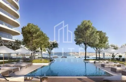 Apartment - 1 Bedroom - 1 Bathroom for sale in Grand Bleu Tower 1 - EMAAR Beachfront - Dubai Harbour - Dubai