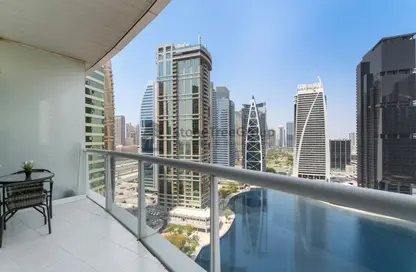 Apartment - 1 Bathroom for rent in Lake Terrace - JLT Cluster D - Jumeirah Lake Towers - Dubai