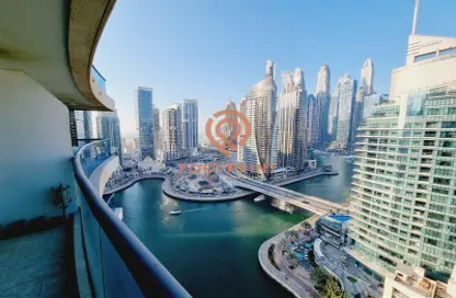 Apartment - 1 Bedroom - 2 Bathrooms for rent in Time Place Tower - Dubai Marina - Dubai