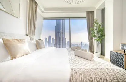 Apartment - 3 Bedrooms - 3 Bathrooms for rent in Burj Vista 1 - Burj Vista - Downtown Dubai - Dubai