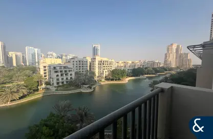 Apartment - 1 Bathroom for rent in The Links Canal Apartments - The Links - The Views - Dubai