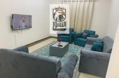 Apartment - 1 Bedroom - 2 Bathrooms for rent in Al Mina Building - Al Rawda 2 - Al Rawda - Ajman