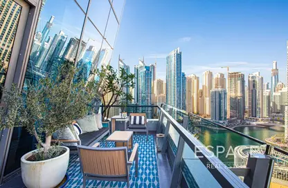 Apartment - 2 Bedrooms - 3 Bathrooms for sale in Silverene Tower B - Silverene - Dubai Marina - Dubai