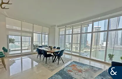 Apartment - 3 Bedrooms - 3 Bathrooms for sale in Marinascape Oceanic - Trident Marinascape - Dubai Marina - Dubai