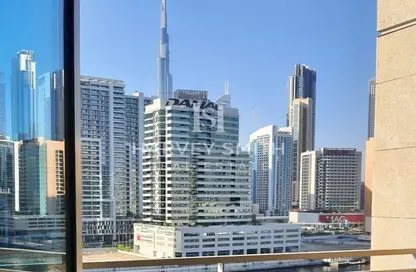 Apartment - 1 Bedroom - 2 Bathrooms for rent in Hamilton Tower - Business Bay - Dubai