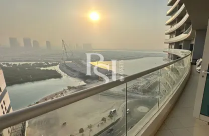 Apartment - 3 Bedrooms - 5 Bathrooms for rent in Oceanscape - Shams Abu Dhabi - Al Reem Island - Abu Dhabi