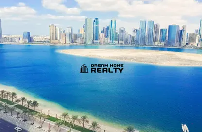 Apartment - 2 Bedrooms - 2 Bathrooms for rent in Palm Tower - Al Khan Lagoon - Al Khan - Sharjah