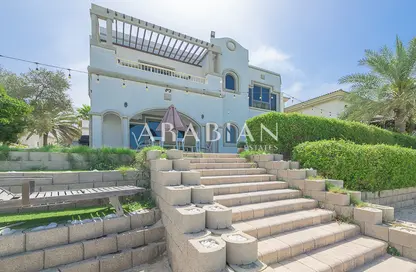 Villa - 4 Bedrooms - 6 Bathrooms for rent in Garden Homes Frond M - Garden Homes - Palm Jumeirah - Dubai