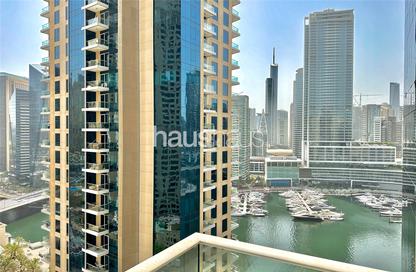 Apartment - 1 Bedroom - 2 Bathrooms for rent in Attessa Tower - Marina Promenade - Dubai Marina - Dubai