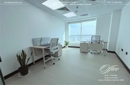 Office Space - Studio - 4 Bathrooms for rent in Al Ameri Tower - Barsha Heights (Tecom) - Dubai