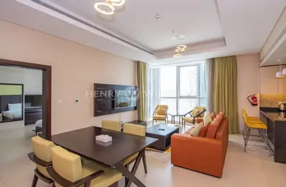 Apartment - 1 Bedroom - 1 Bathroom for rent in Al Jowhara Tower - Corniche Road - Abu Dhabi