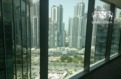 Office Space - Studio - 1 Bathroom for rent in The Binary Tower - Business Bay - Dubai