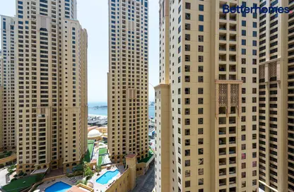 Apartment - 1 Bedroom - 1 Bathroom for sale in Bahar 1 - Bahar - Jumeirah Beach Residence - Dubai