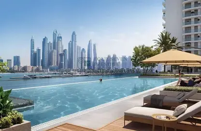 Apartment - 3 Bedrooms - 3 Bathrooms for sale in Palace Beach Residence - EMAAR Beachfront - Dubai Harbour - Dubai