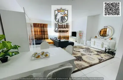 Apartment - Studio - 1 Bathroom for rent in Orient Tower 2 - Orient Towers - Al Bustan - Ajman