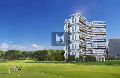 Apartment - 1 Bathroom for sale in Condor Golf Links 18 - Dubai Sports City - Dubai