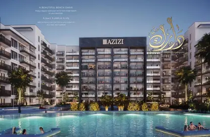 Apartment - 1 Bathroom for sale in Azizi Beach Oasis 2 - Dubai Studio City - Dubai