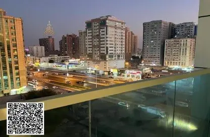 Apartment - 1 Bedroom - 2 Bathrooms for rent in Gulfa Towers - Al Rashidiya 1 - Al Rashidiya - Ajman