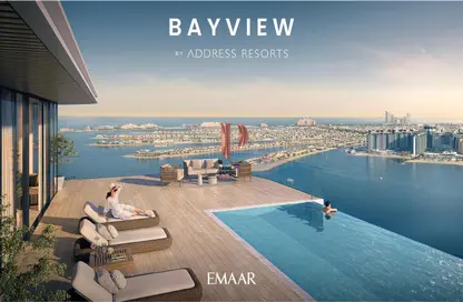 Apartment - 1 Bedroom - 1 Bathroom for sale in Bayview - EMAAR Beachfront - Dubai Harbour - Dubai