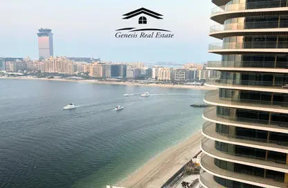 Apartment - 2 Bedrooms - 3 Bathrooms for rent in Grand Bleu Tower 2 - EMAAR Beachfront - Dubai Harbour - Dubai